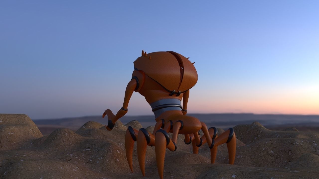 Ben 10 alien force Brainstorm 3D model_1