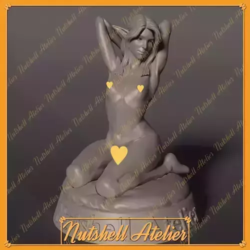 NUTSHELL ATELIER - ELF - NSFW 3D print model