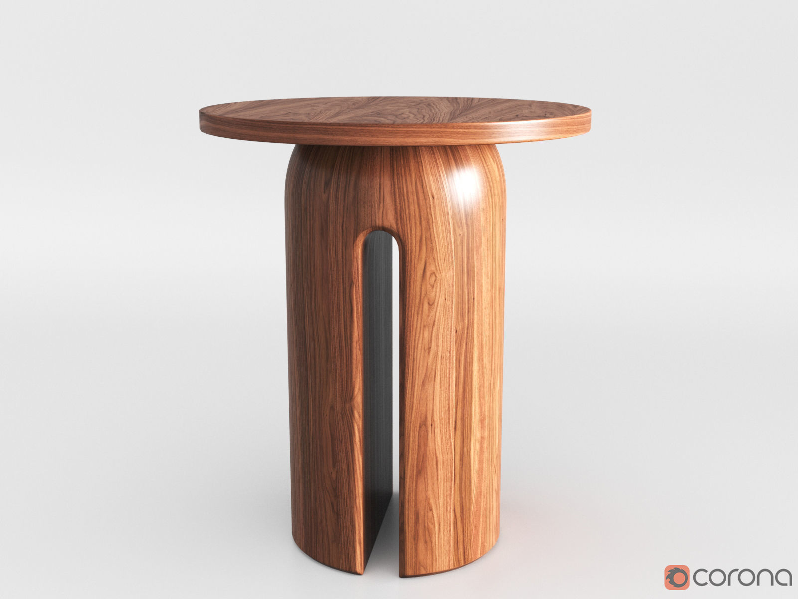 Oco Side Table By Jorge Arturo Ibarra 3D model_9