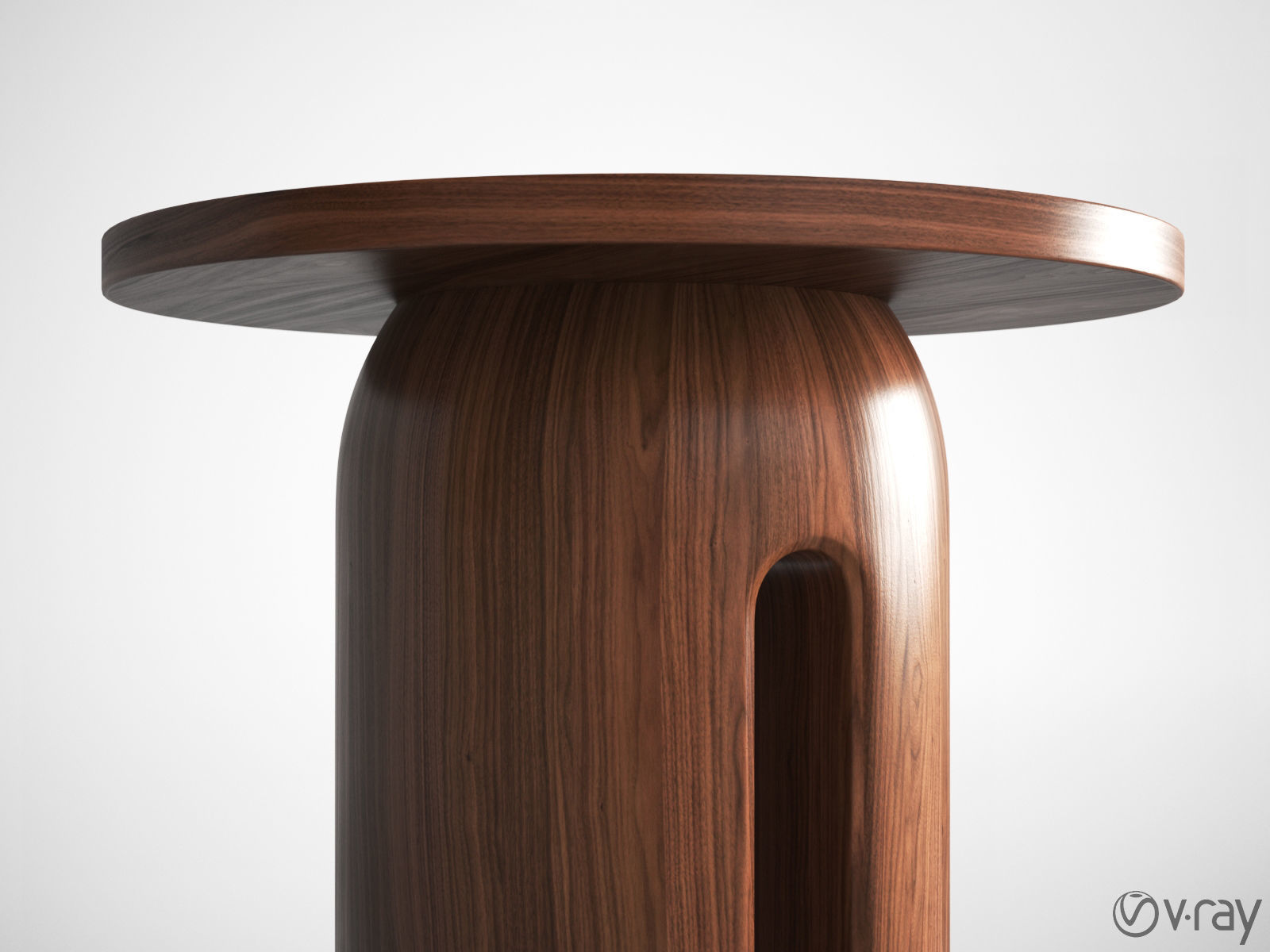 Oco Side Table By Jorge Arturo Ibarra 3D model_5