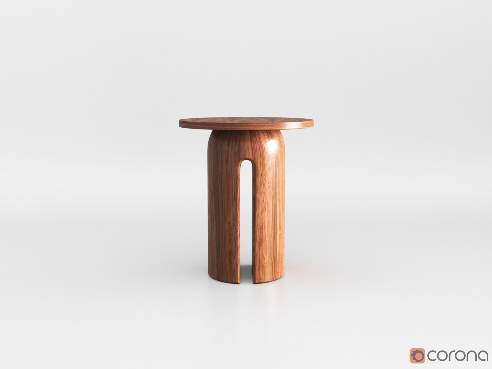 Oco Side Table By Jorge Arturo Ibarra 3D model_7