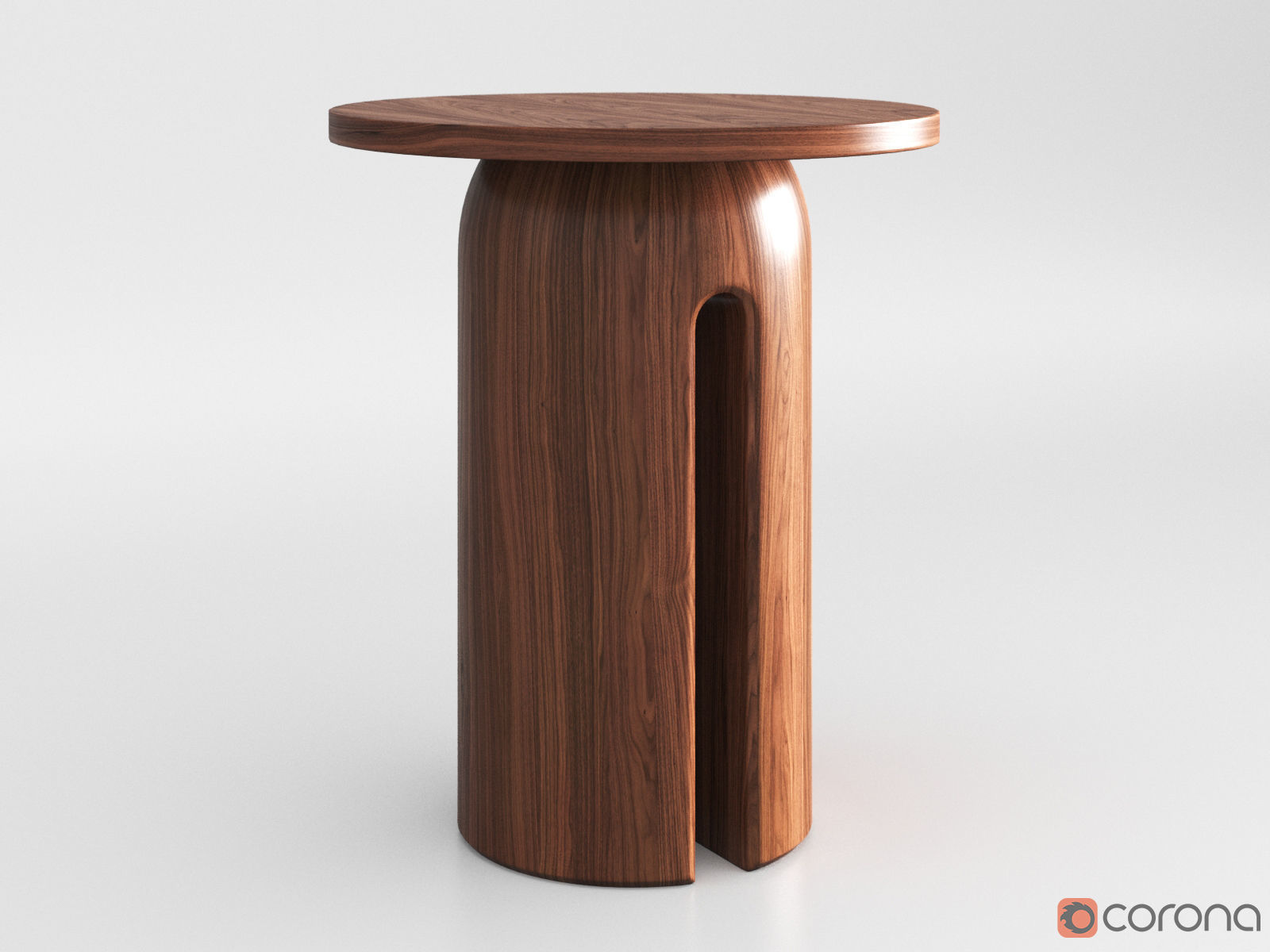 Oco Side Table By Jorge Arturo Ibarra 3D model_8