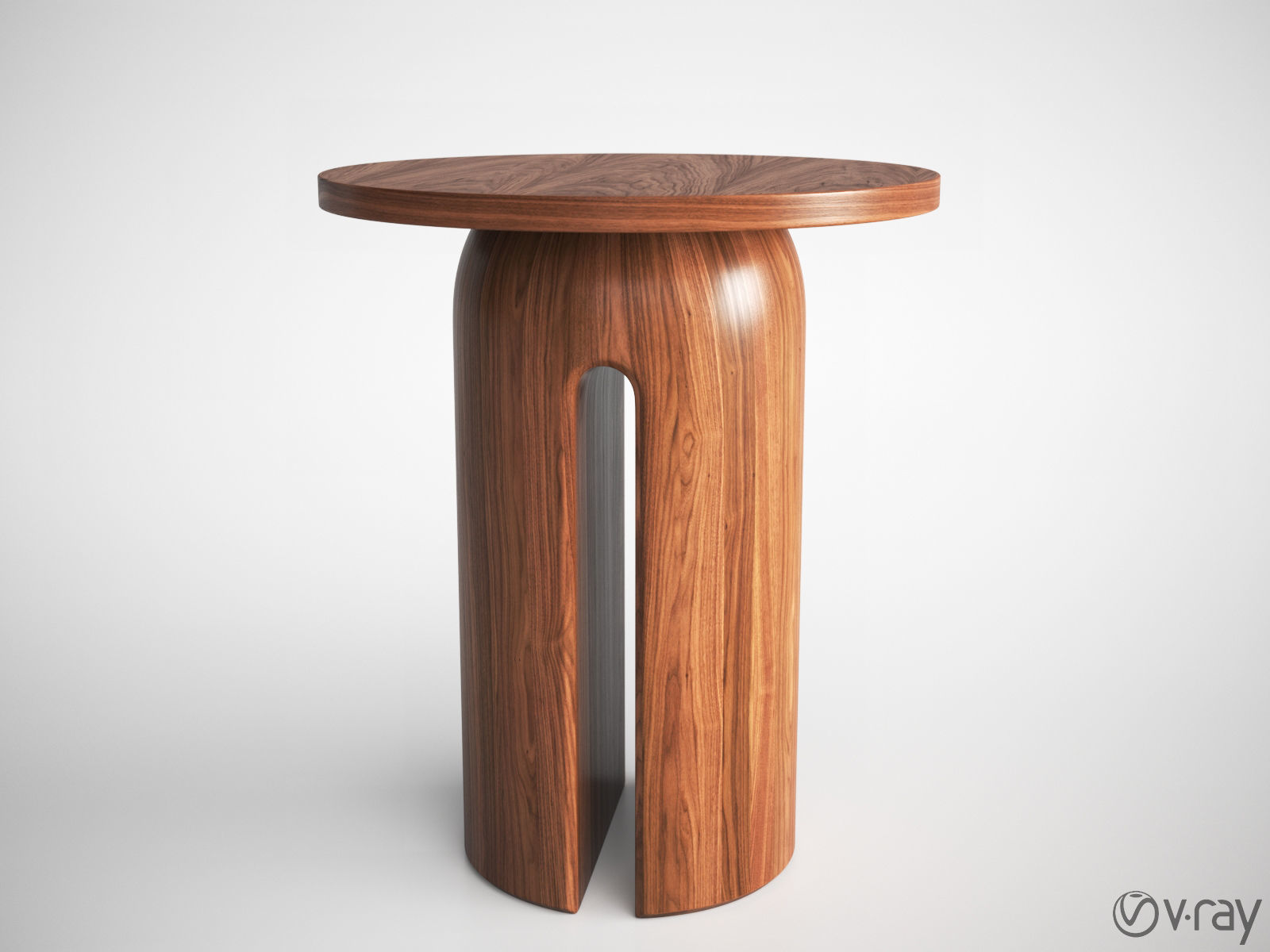 Oco Side Table By Jorge Arturo Ibarra 3D model_6