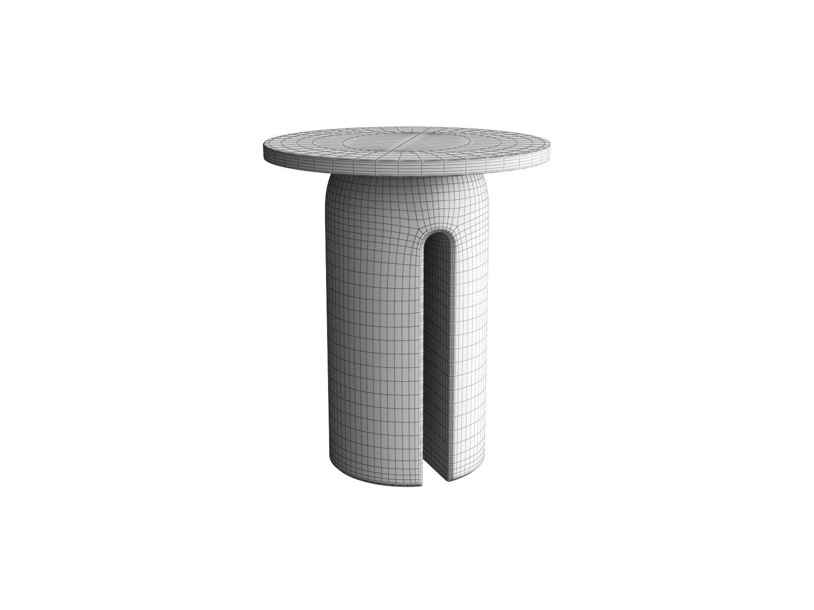 Oco Side Table By Jorge Arturo Ibarra 3D model_10