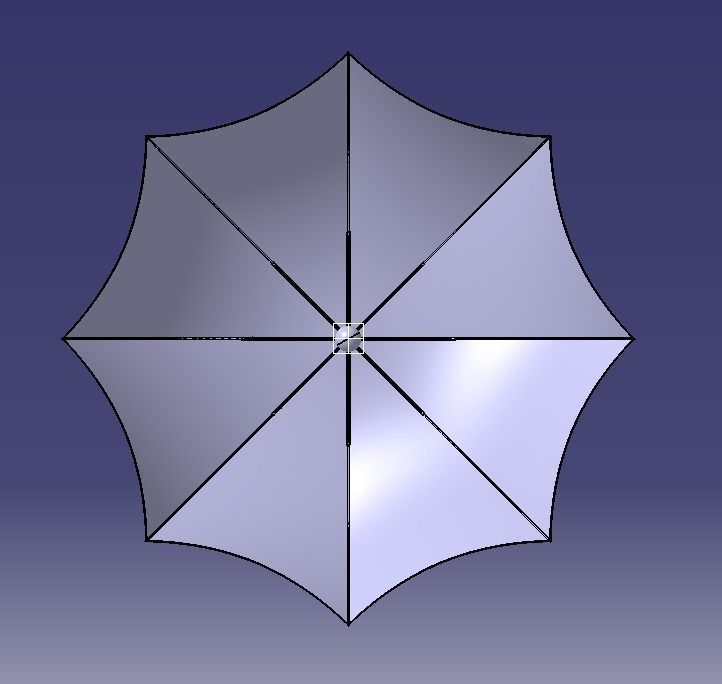 Umbrella 3D print model_24
