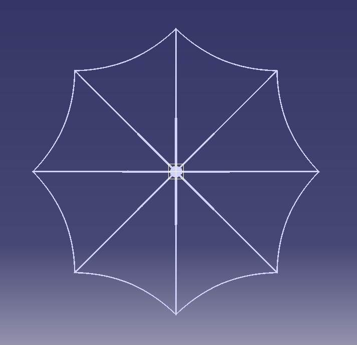 Umbrella 3D print model_23