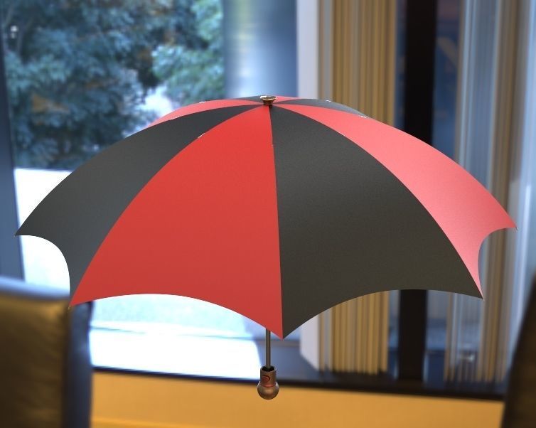 Umbrella 3D print model_5