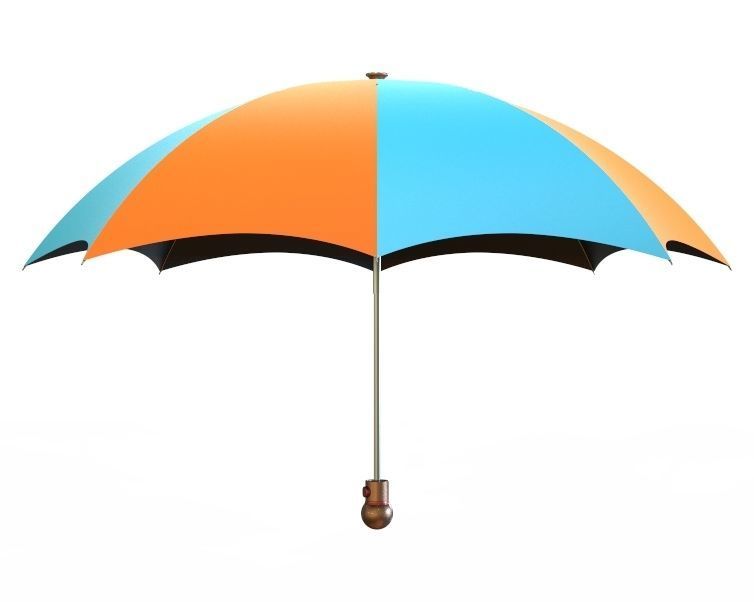 Umbrella 3D print model_12