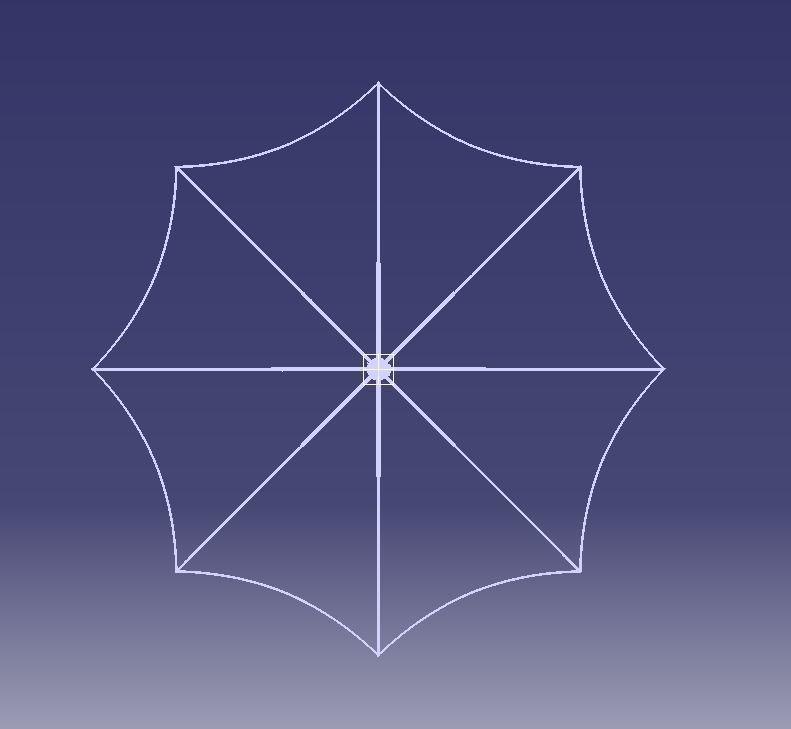 Umbrella 3D print model_22