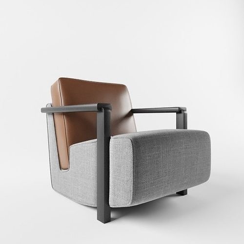 Franck Armchair 3D model
