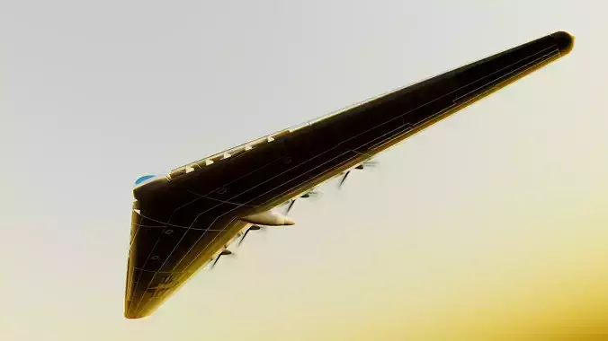 XB 35 Flying Wing experimental Bomber