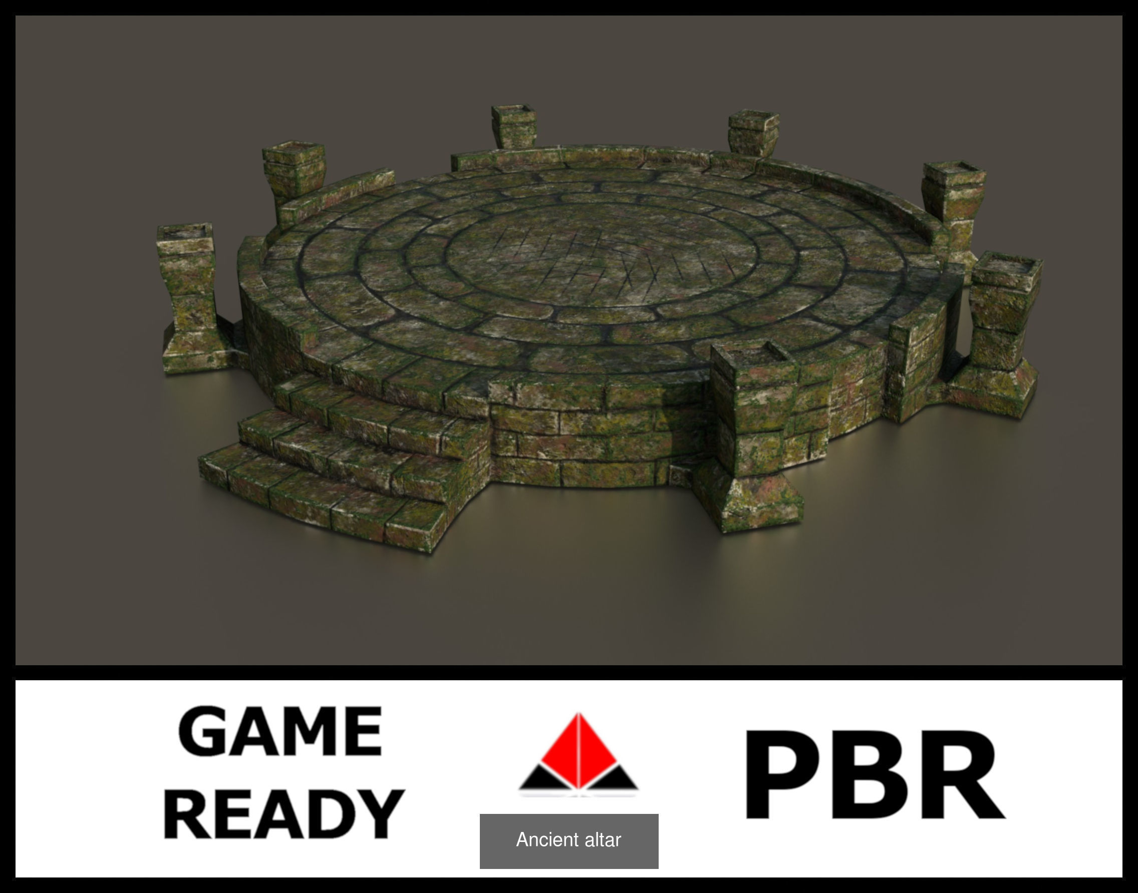 Shrine and Altars Mega Pack 3D Model Collection_21