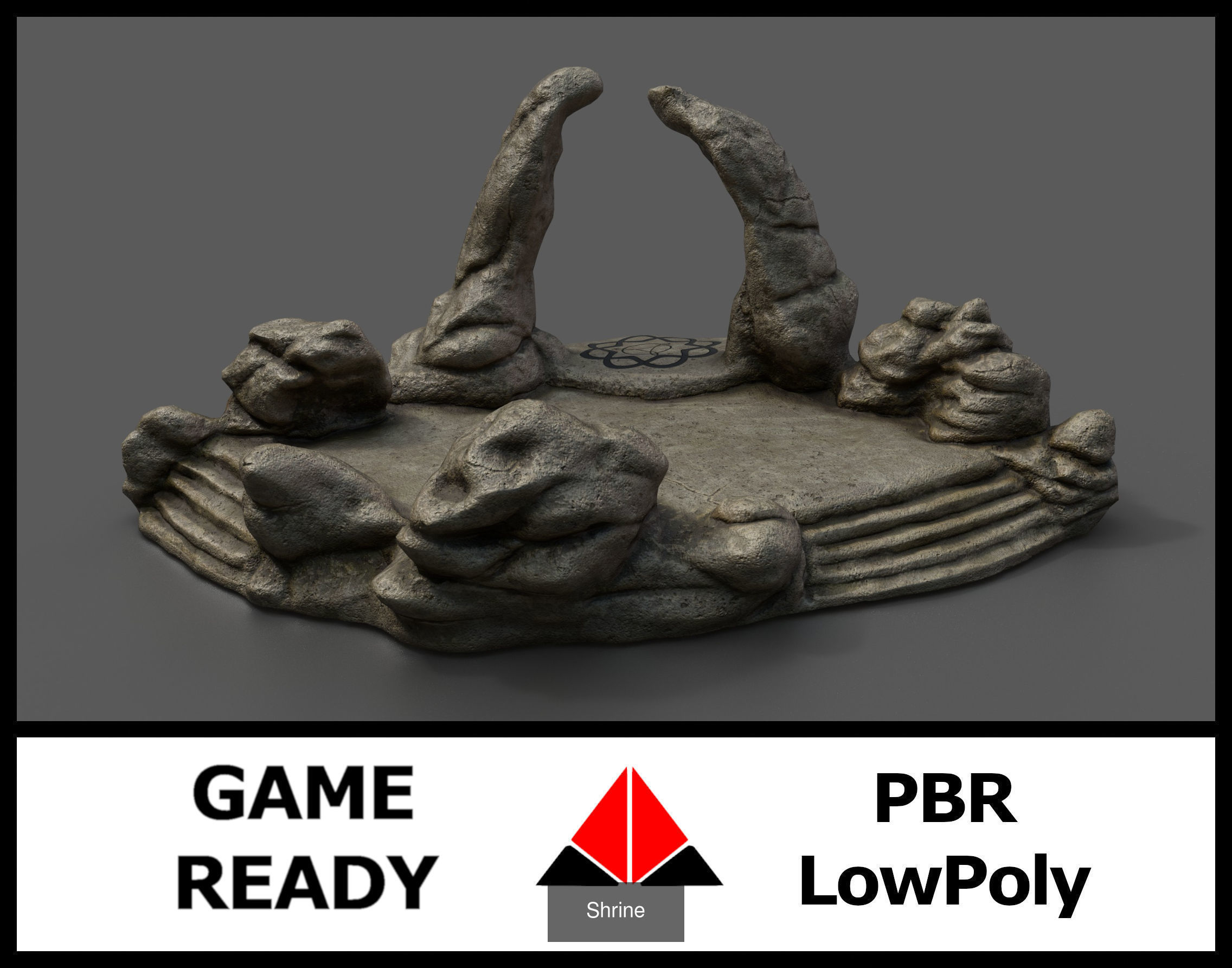 Shrine and Altars Mega Pack 3D Model Collection_28