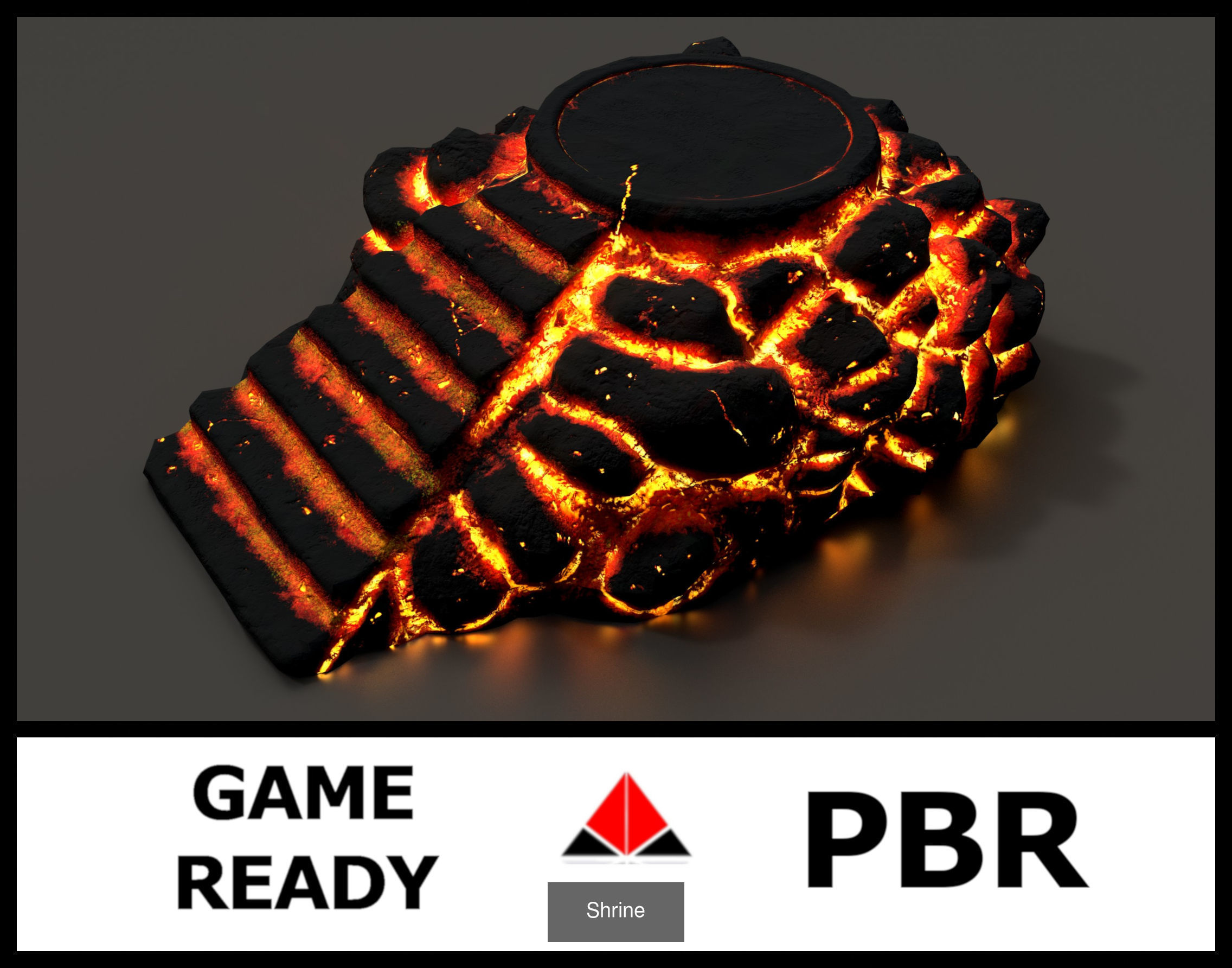 Shrine and Altars Mega Pack 3D Model Collection_23