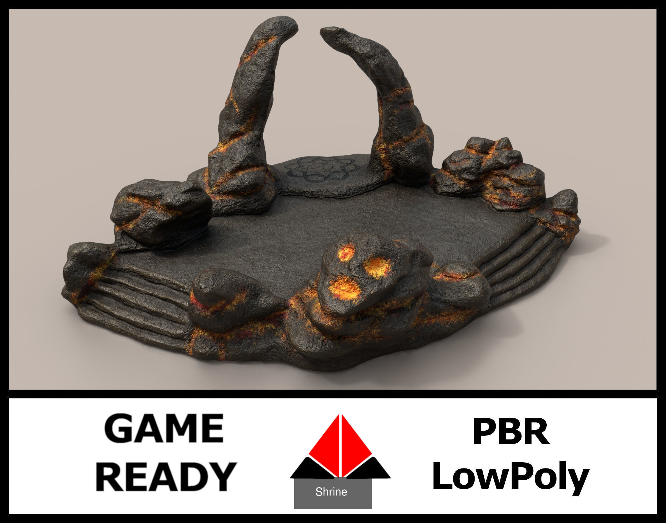 Shrine and Altars Mega Pack 3D Model Collection_29