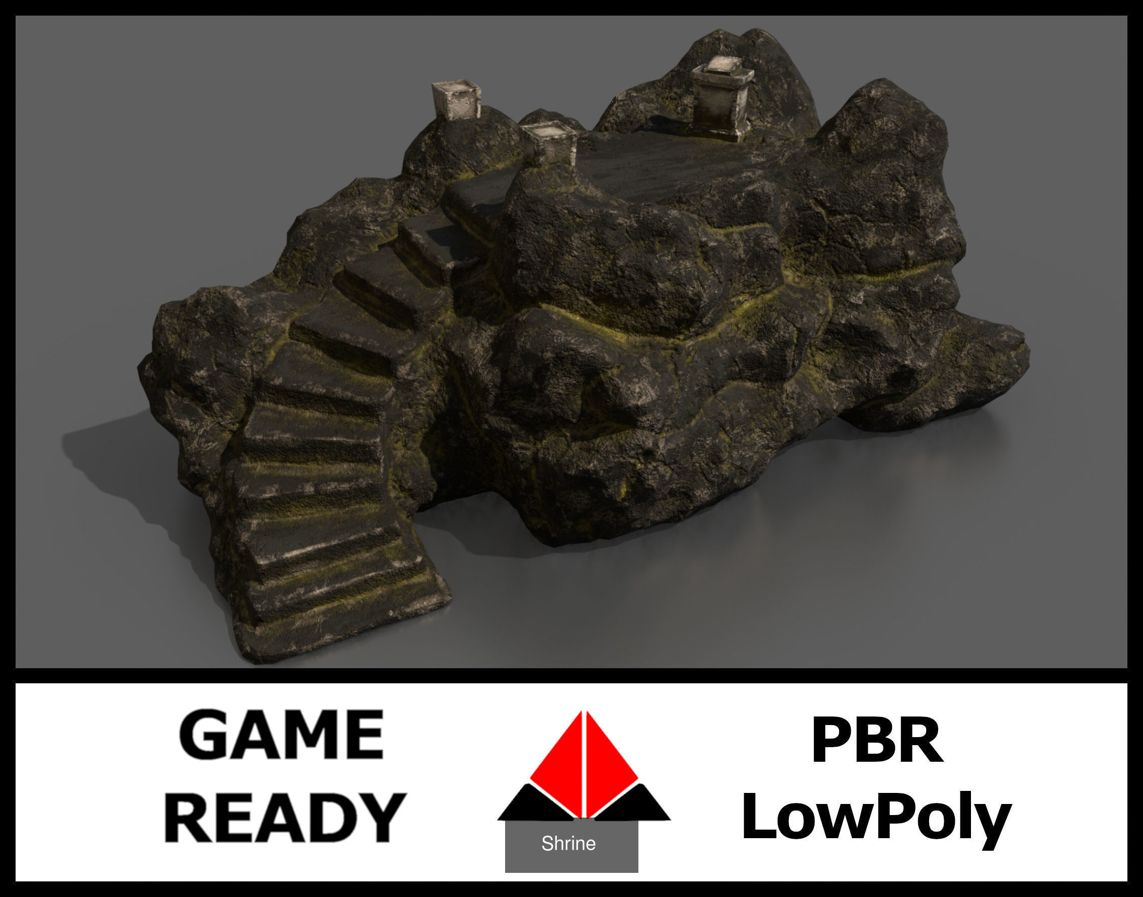 Shrine and Altars Mega Pack 3D Model Collection_26