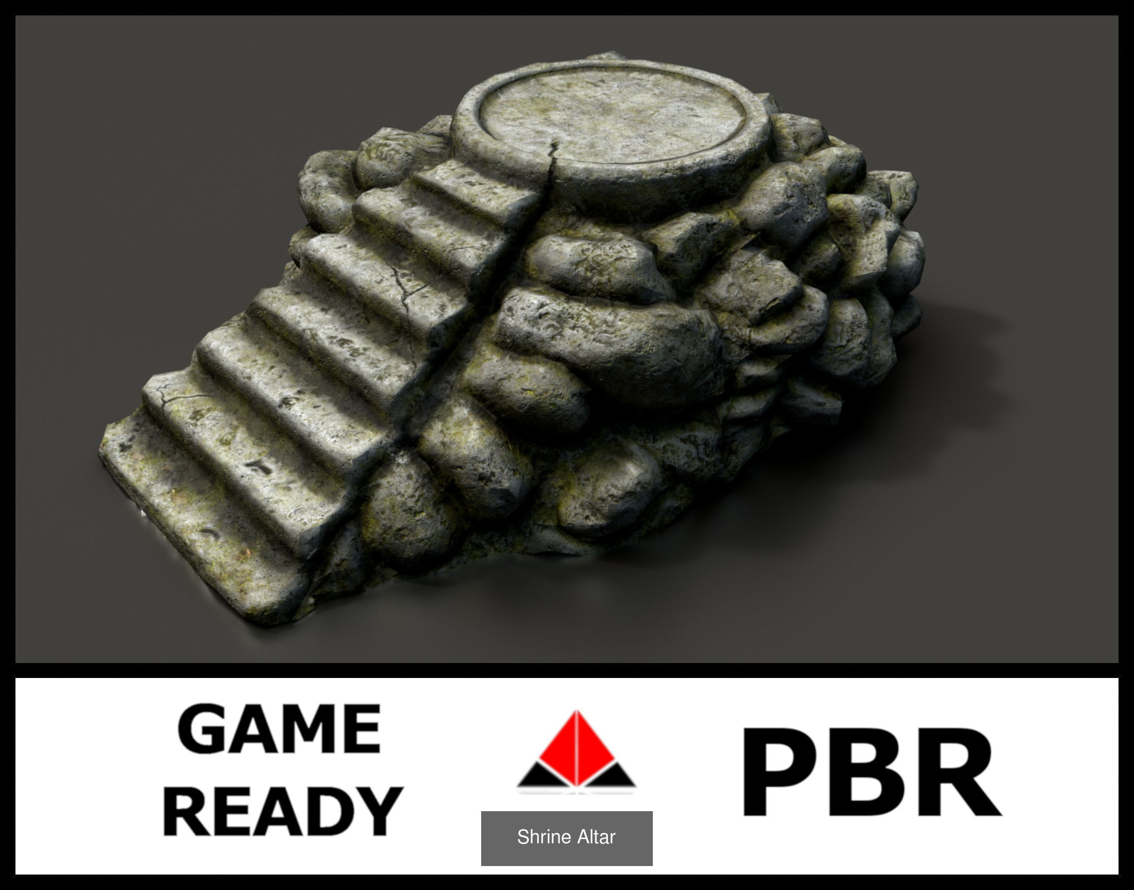 Shrine and Altars Mega Pack 3D Model Collection_19