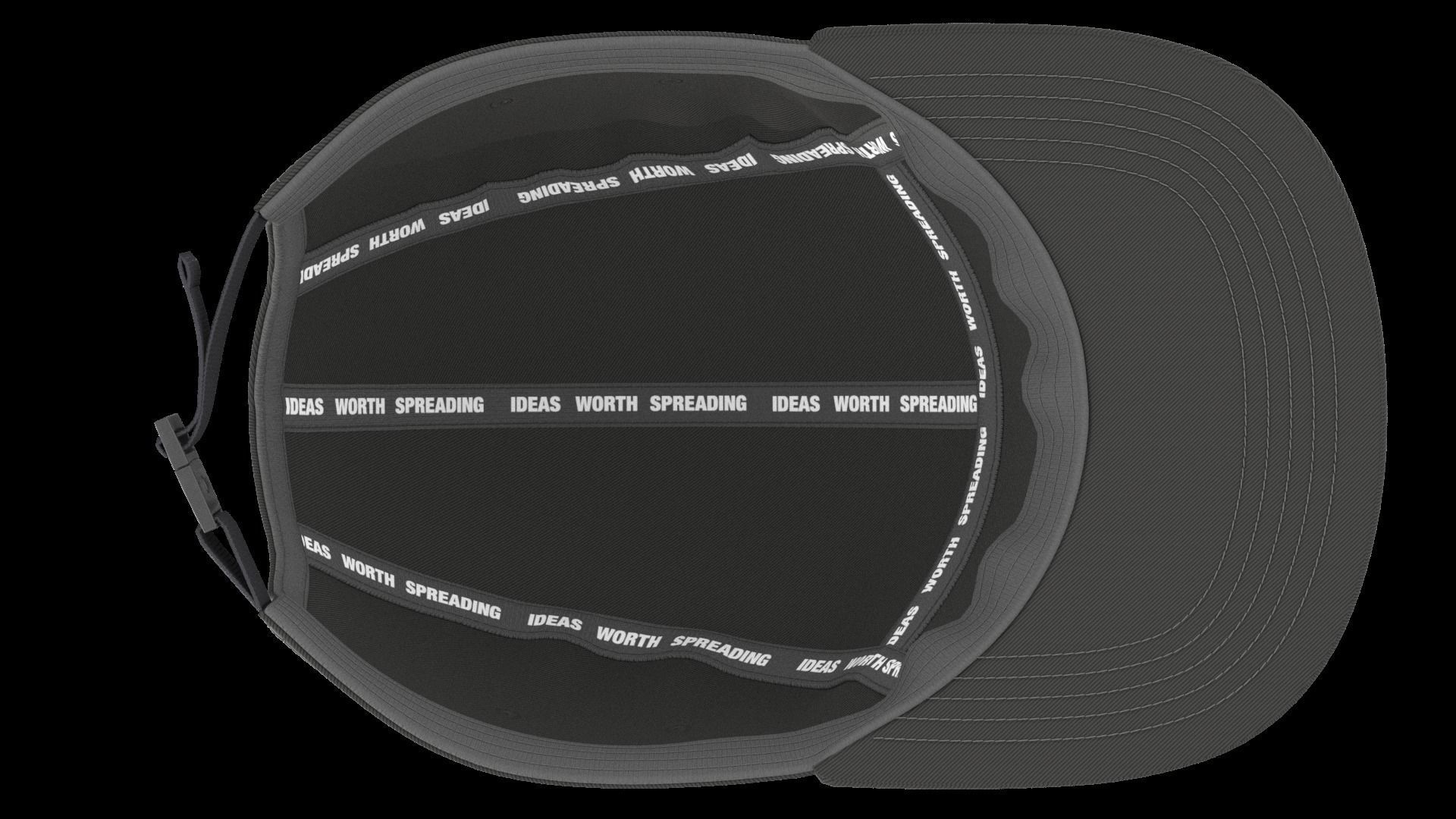 Clo 3D headwear 3D model_6