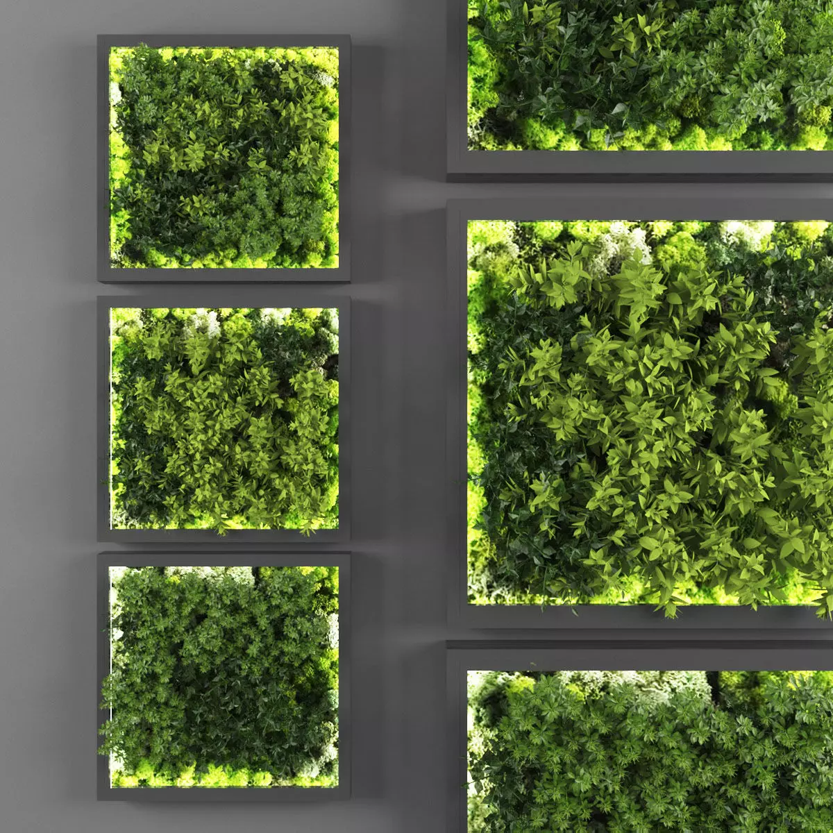 Vertical garden 142 3D model_0