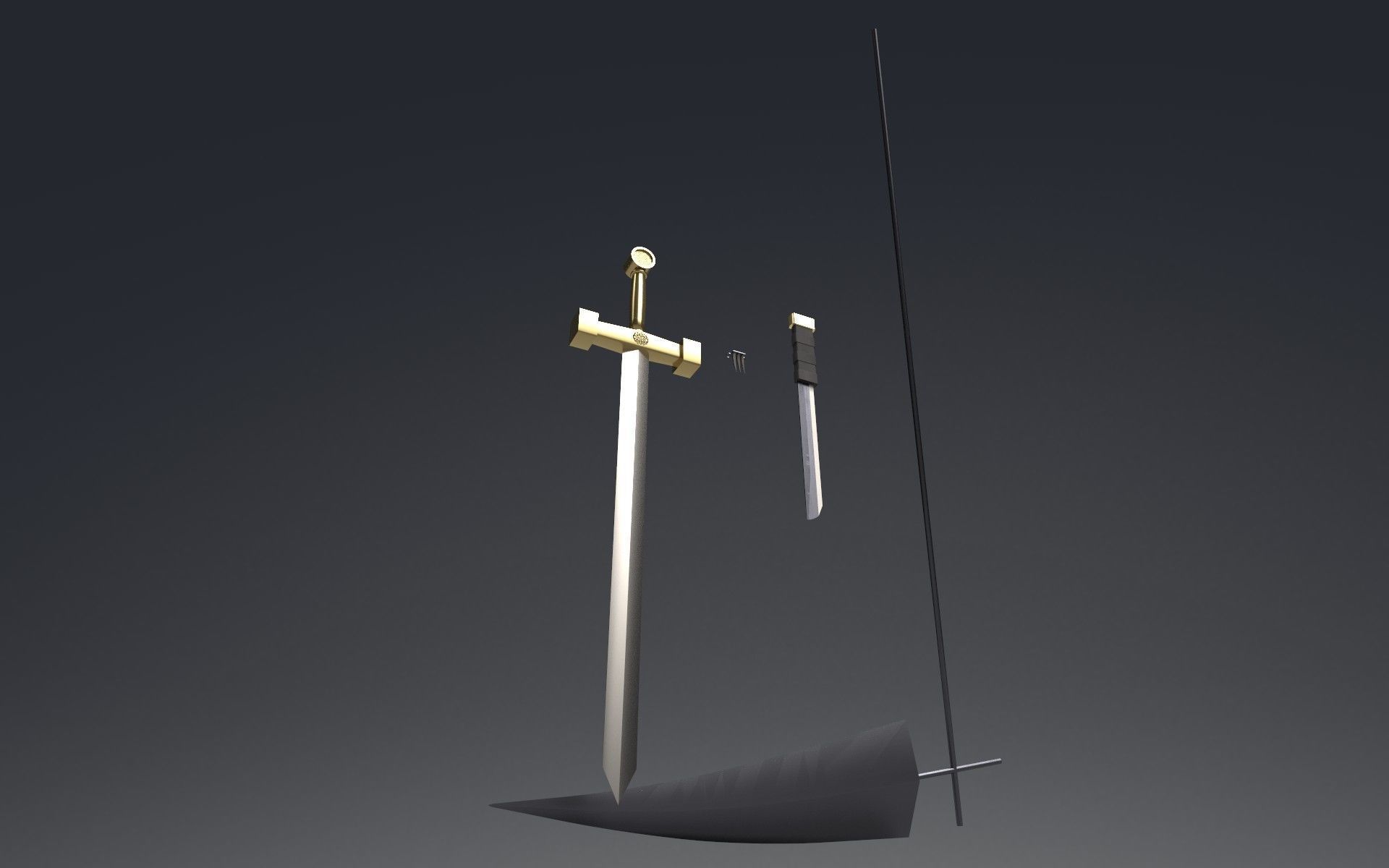 weapon package 1 3D model_9