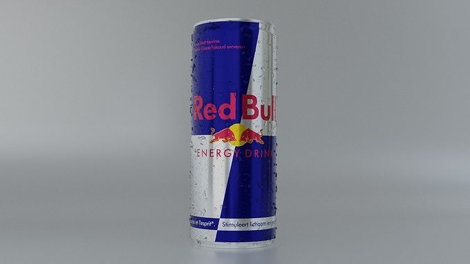 Red Bull Energy Drink 3D model 7
