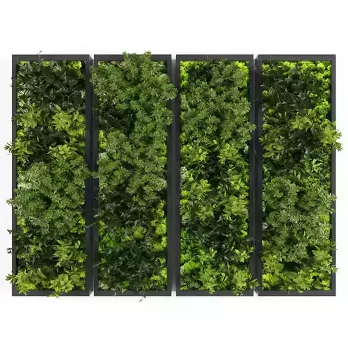 Vertical garden 148 Low-poly 3D model