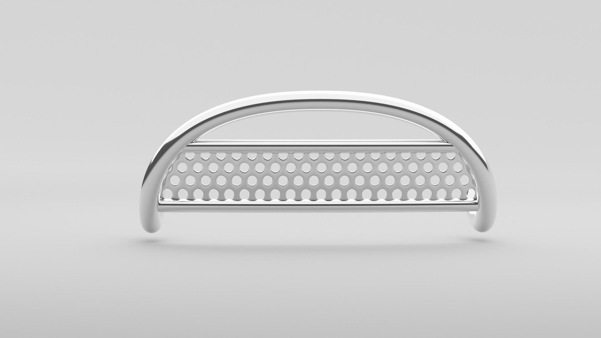 SS bumper Free 3D model_2