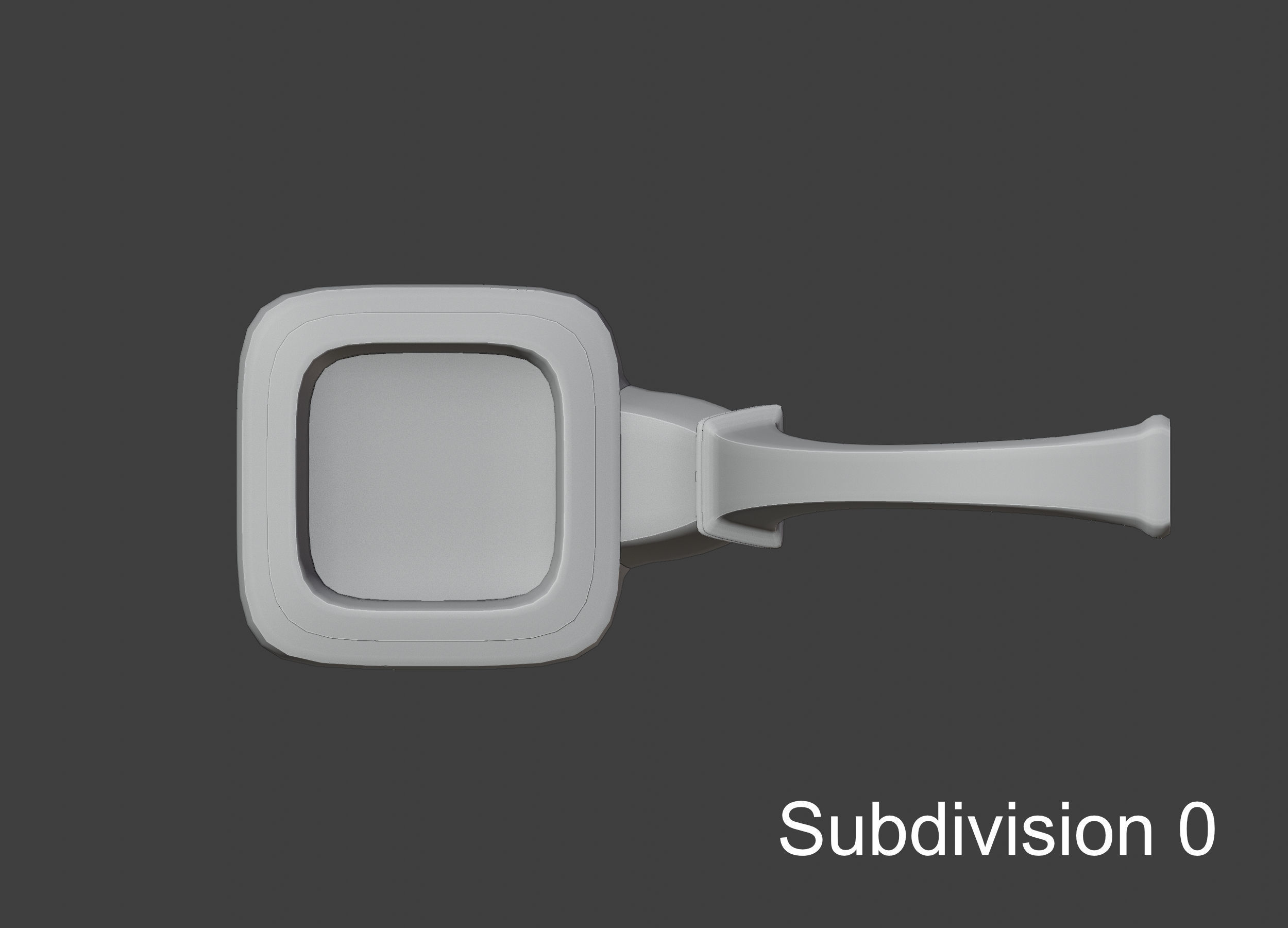 Vintage wooden tobacco pipe smoking 3D model_4