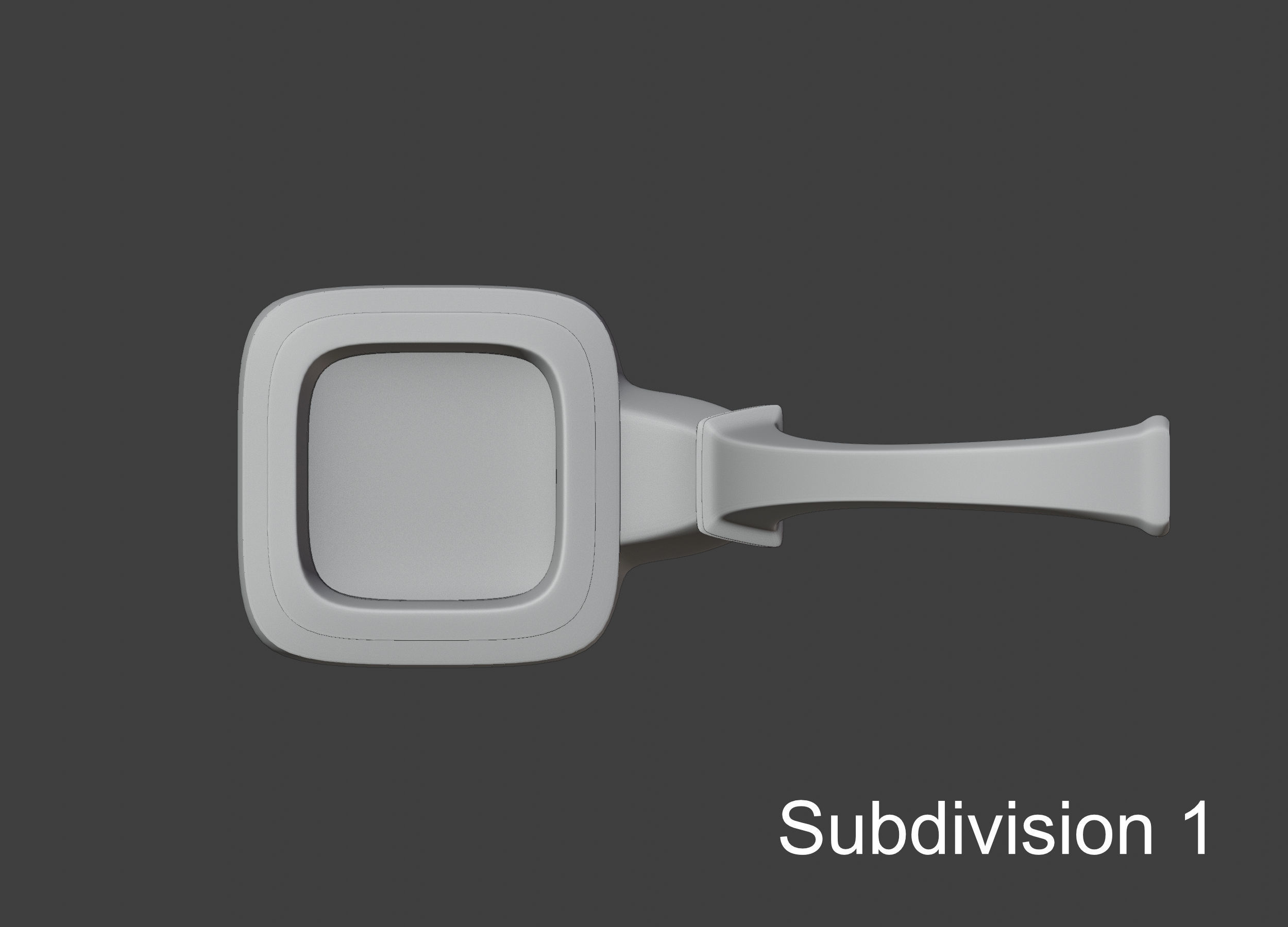 Vintage wooden tobacco pipe smoking 3D model_5