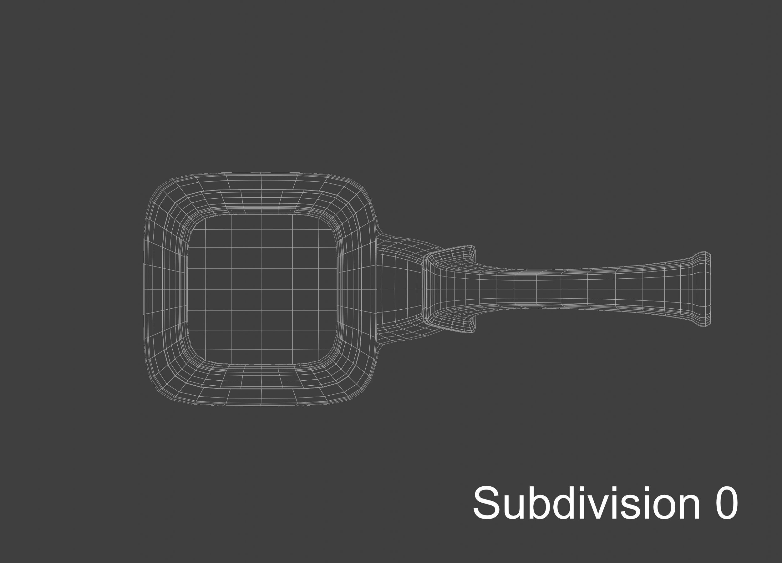 Vintage wooden tobacco pipe smoking 3D model_20