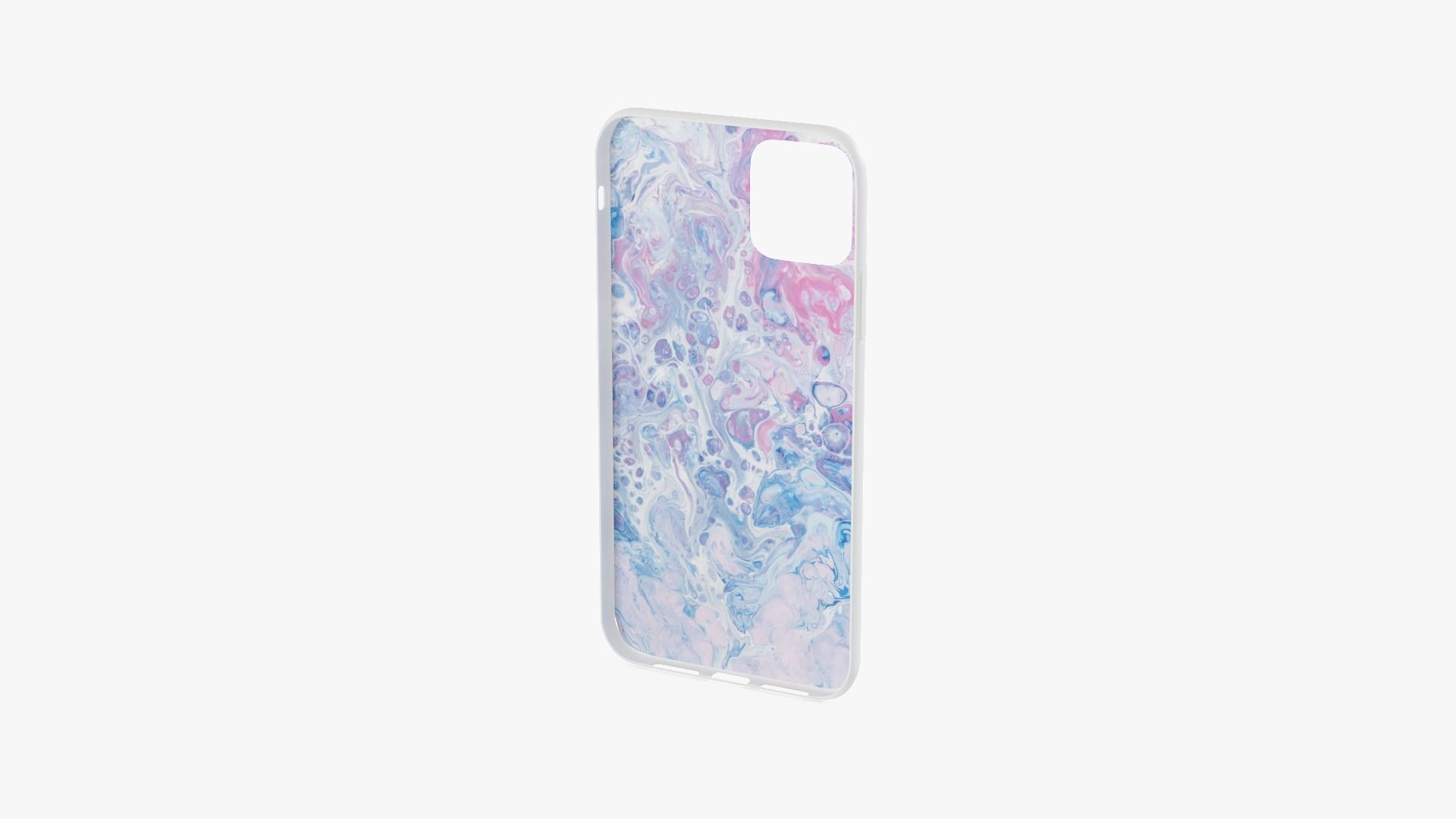 iPhone 11 case 6 Low-poly 3D model_11