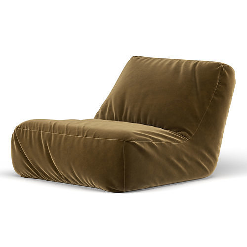 Zoe Armchair 3D model 5