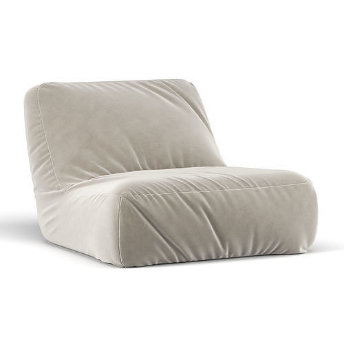 Zoe Armchair 3D model 4