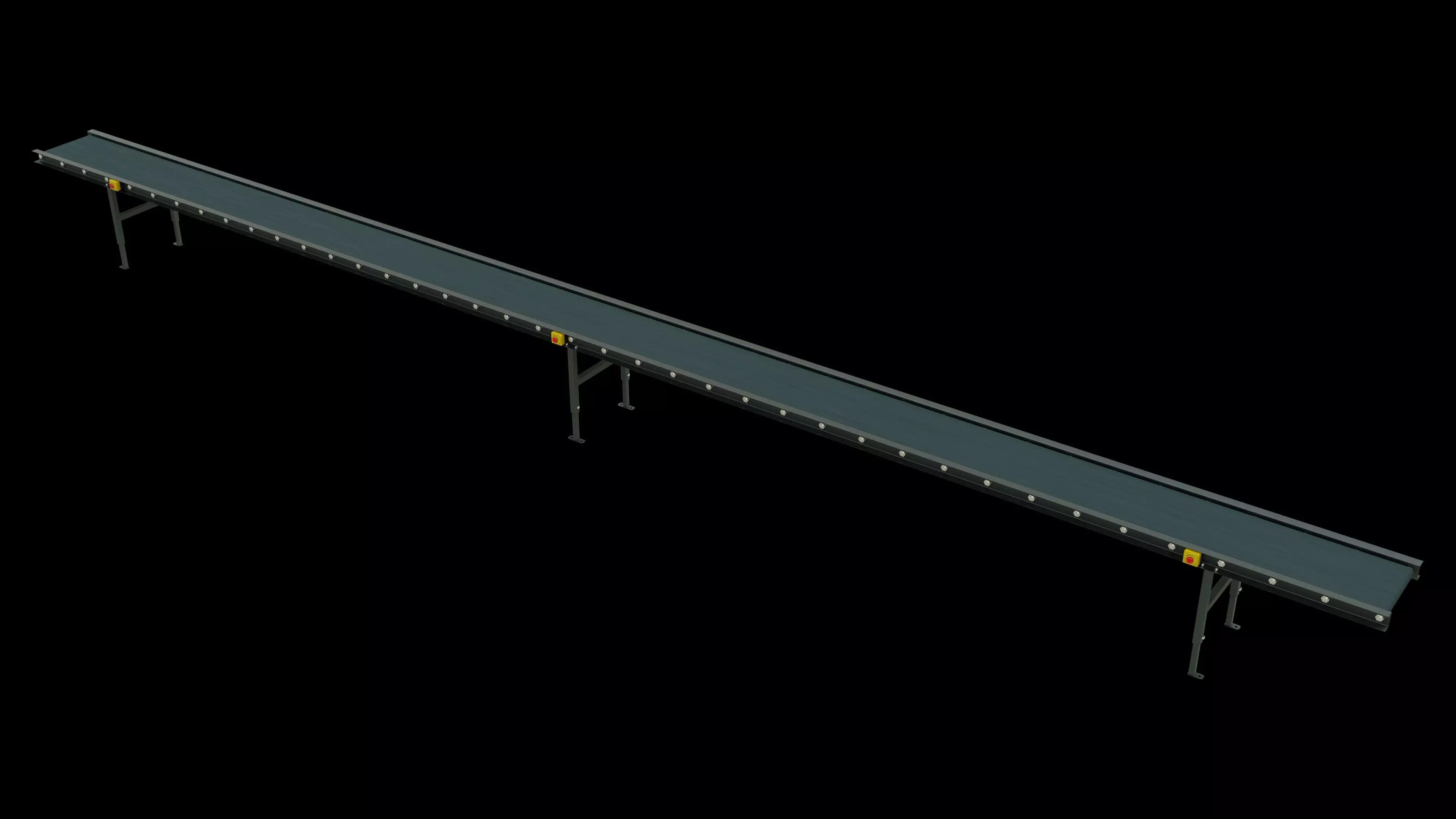 Motorized Conveyor Belt 3D model