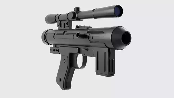SE-14R Light Repeating Blaster 3D model