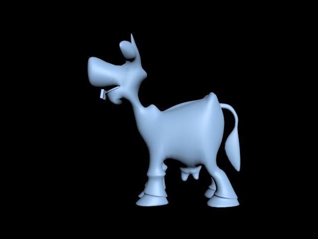 Cow Lowpoly - Vaca Free low-poly 3D model_1