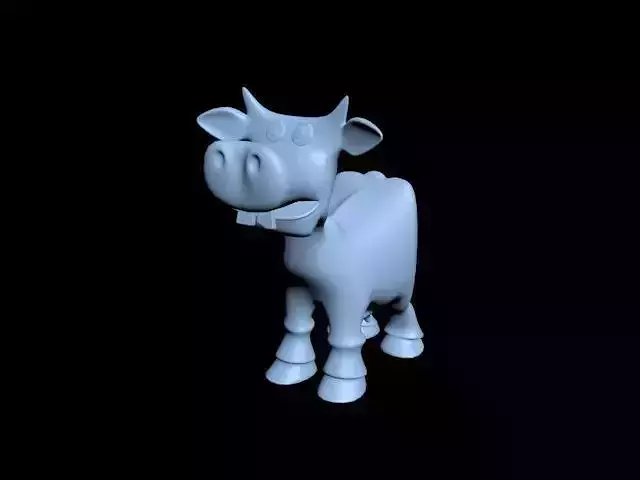 Cow Lowpoly - Vaca