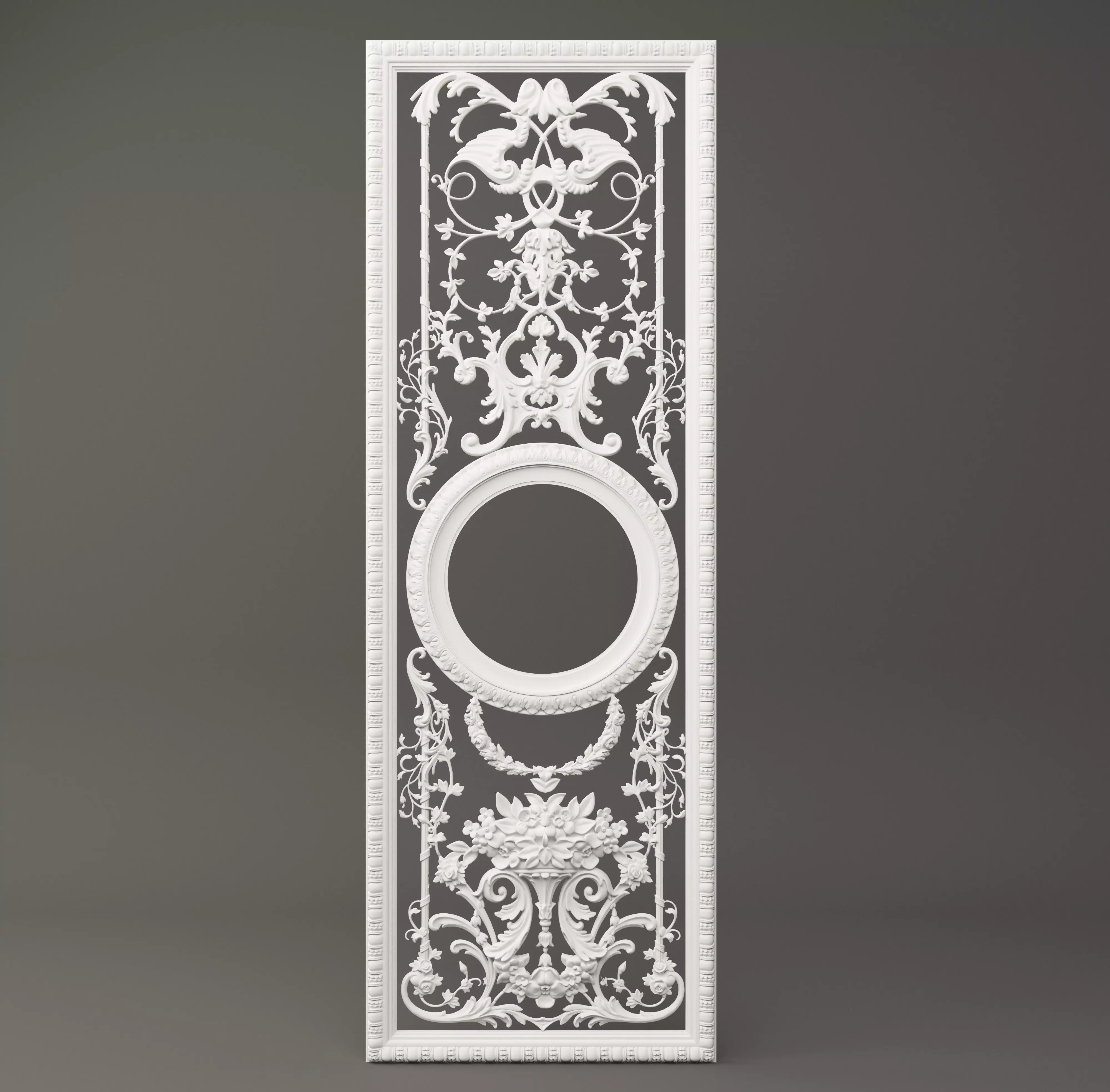 classic plaster 3D model_0