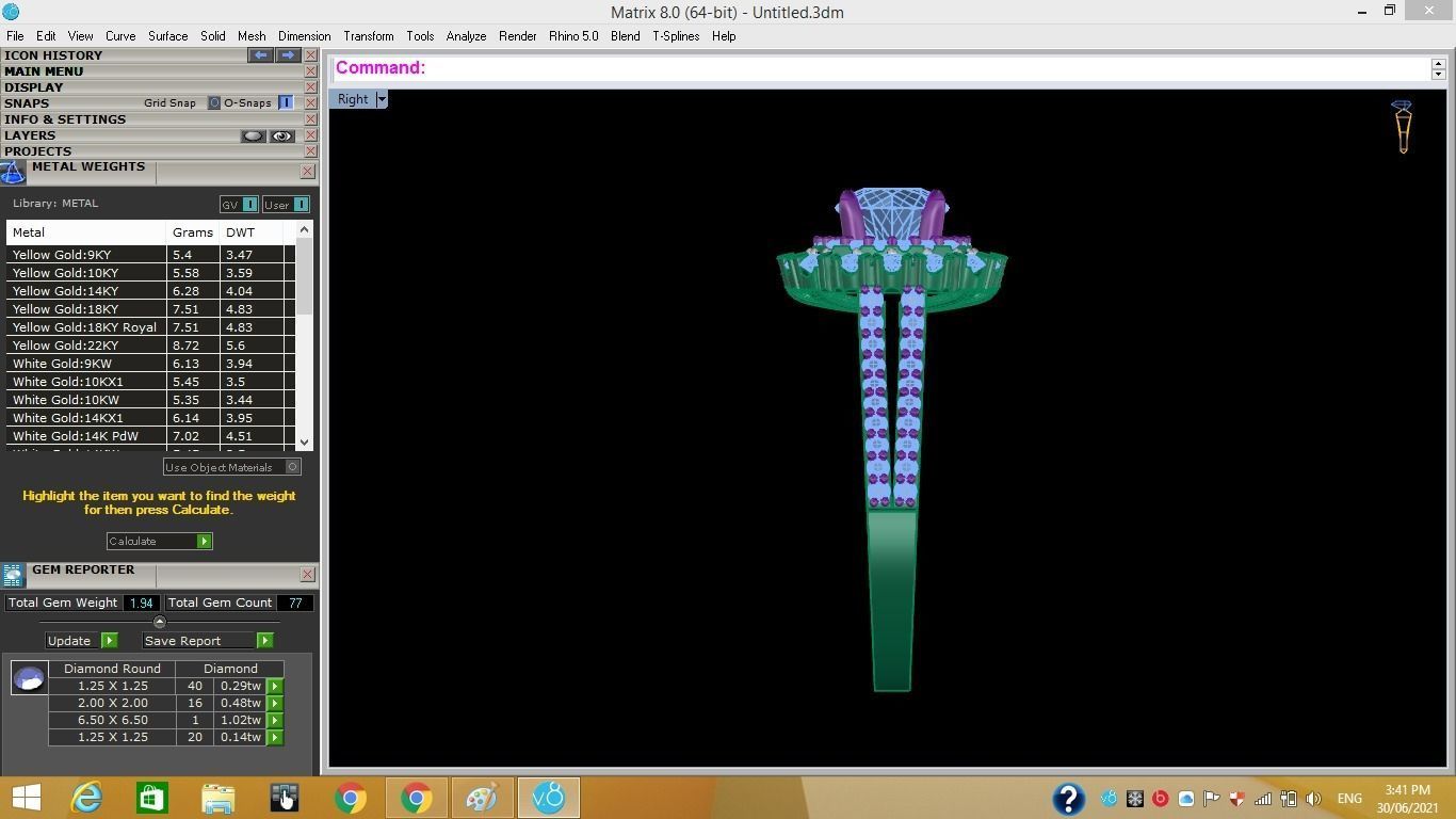 3D bracelets - jewelry 3d 3D print model_20