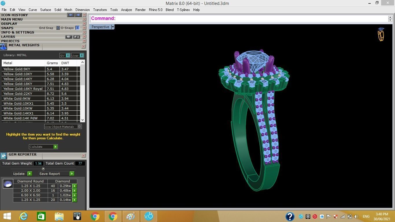 3D bracelets - jewelry 3d 3D print model_12