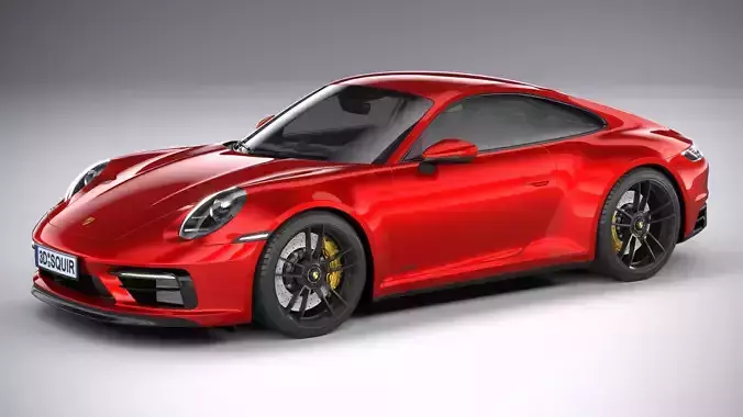 Porsche 911 Carrera GTS 2022 3D model