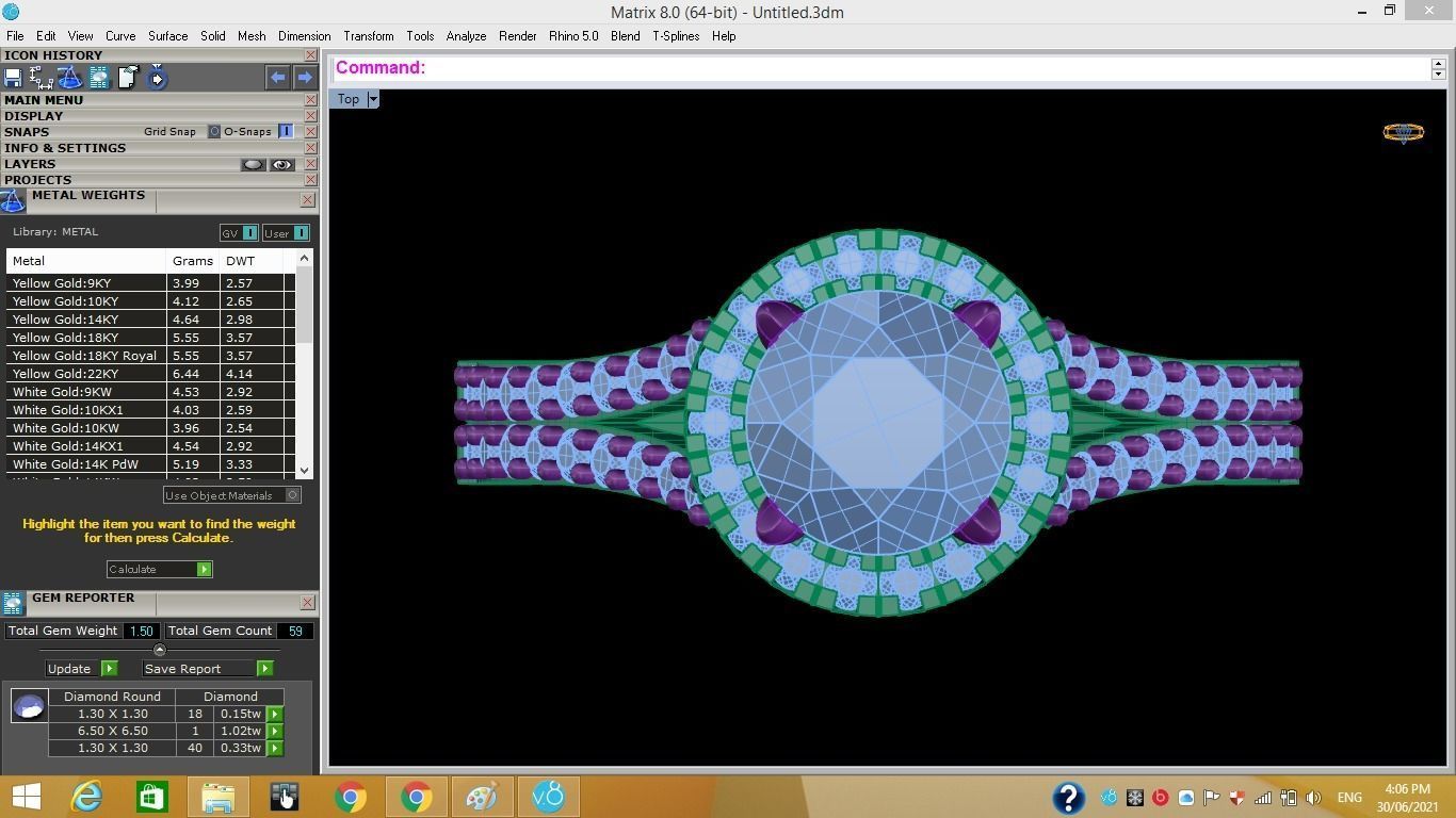 3D bracelets - jewelry 3d 3D print model_10