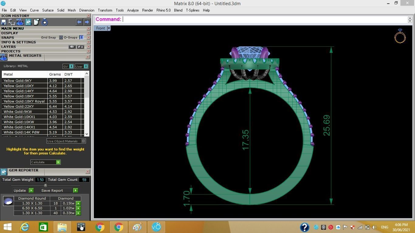 3D bracelets - jewelry 3d 3D print model_11