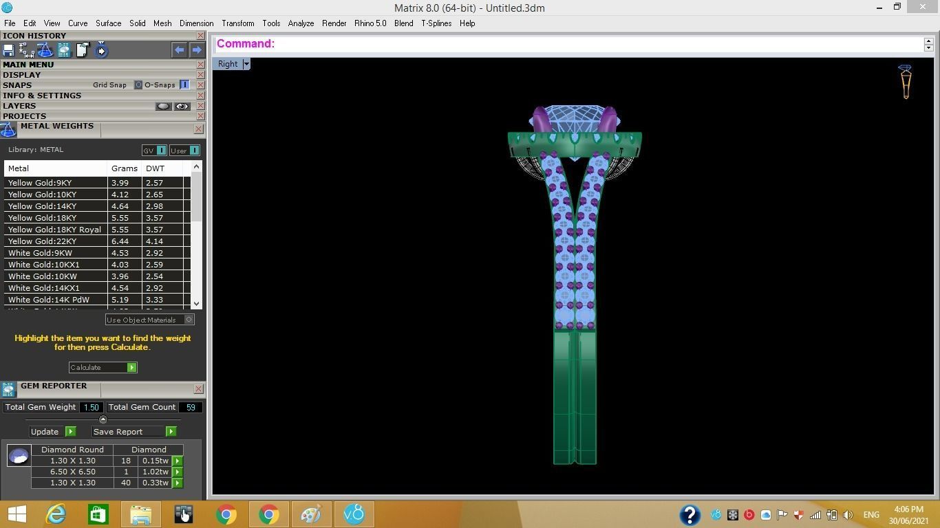 3D bracelets - jewelry 3d 3D print model_12