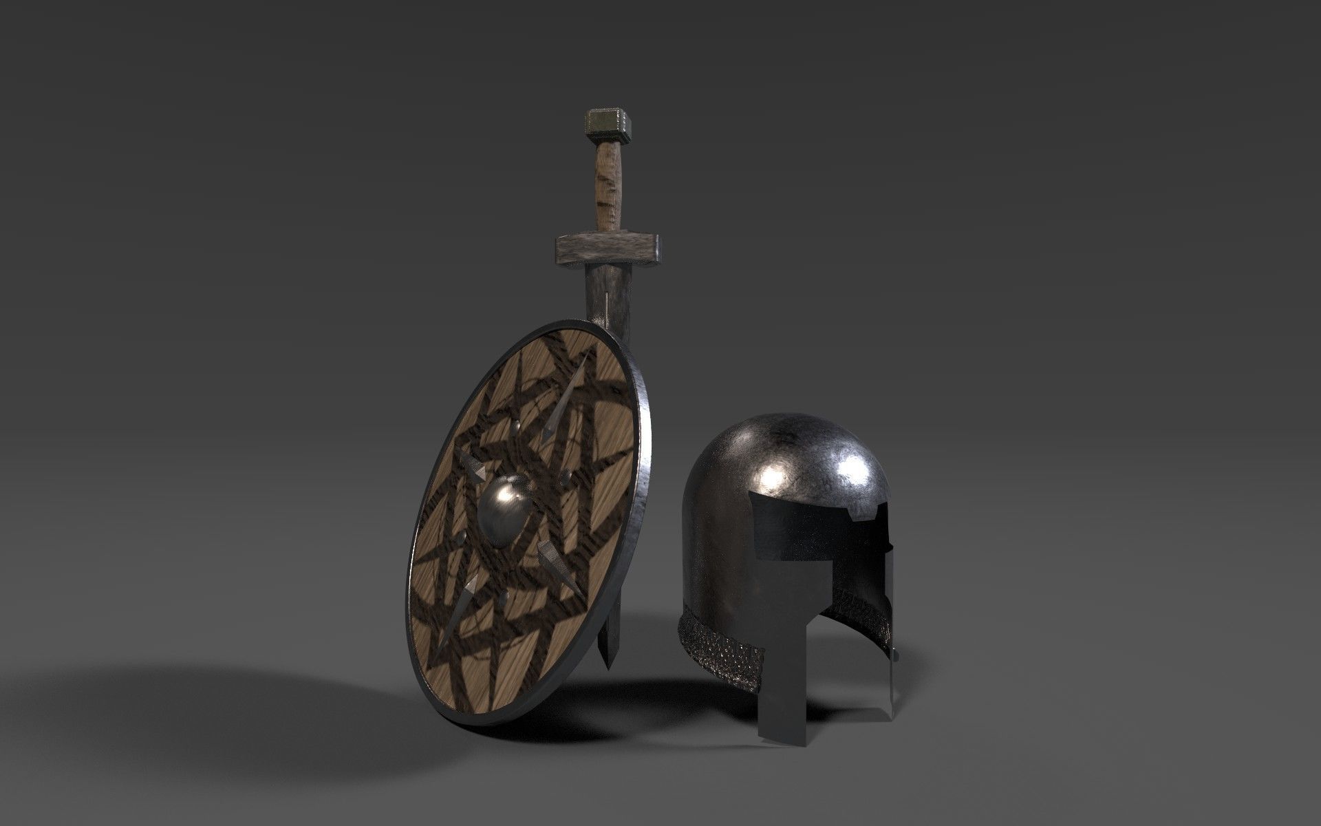 weapons package 2 3D model_1