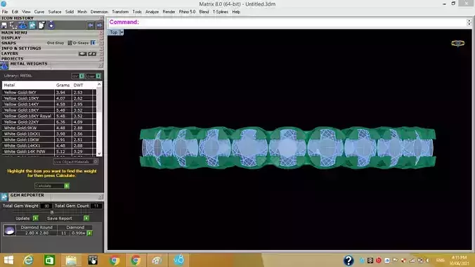 3D bracelets - jewelry 3d 3D print model