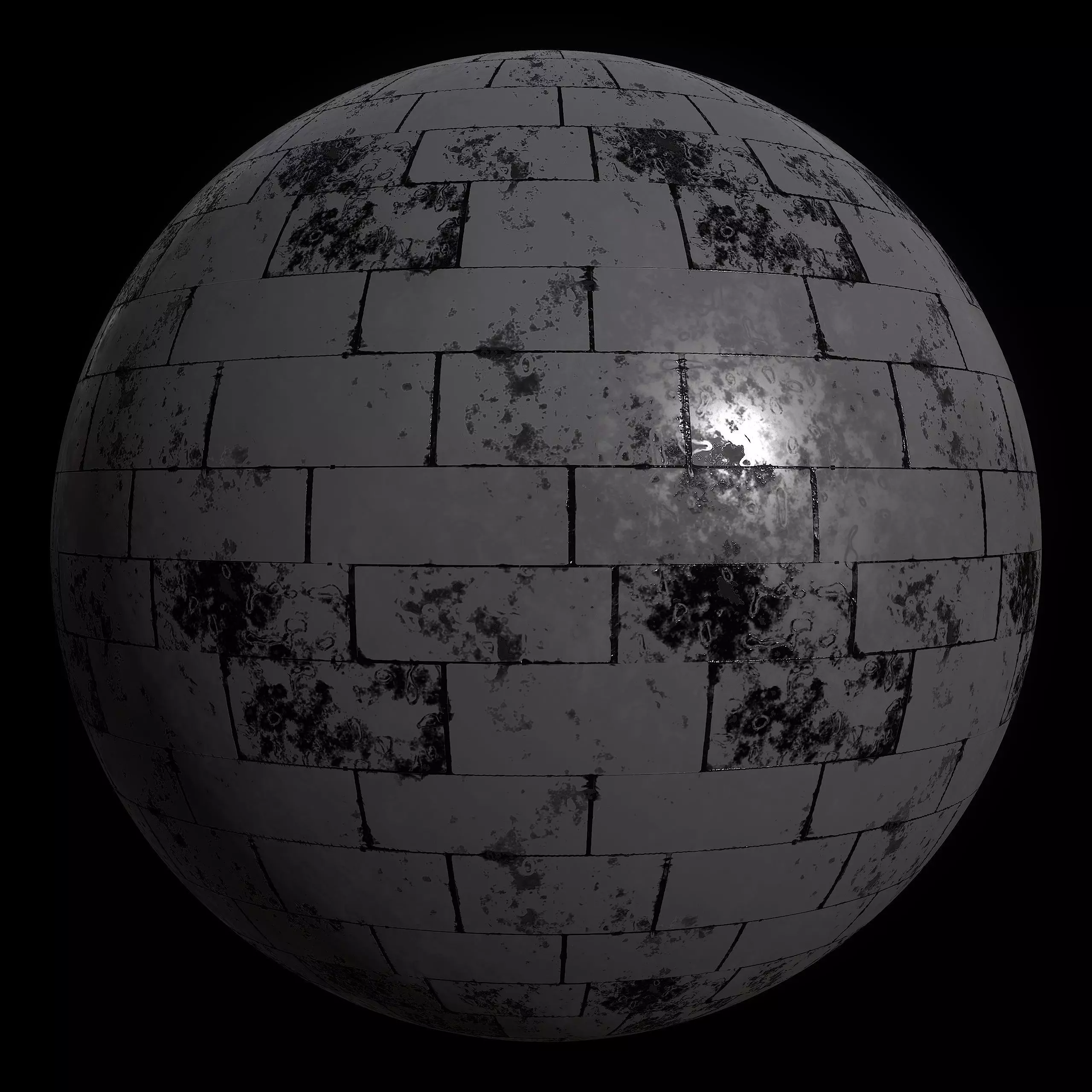 Brick Walls Material PBR Texture Texture_0