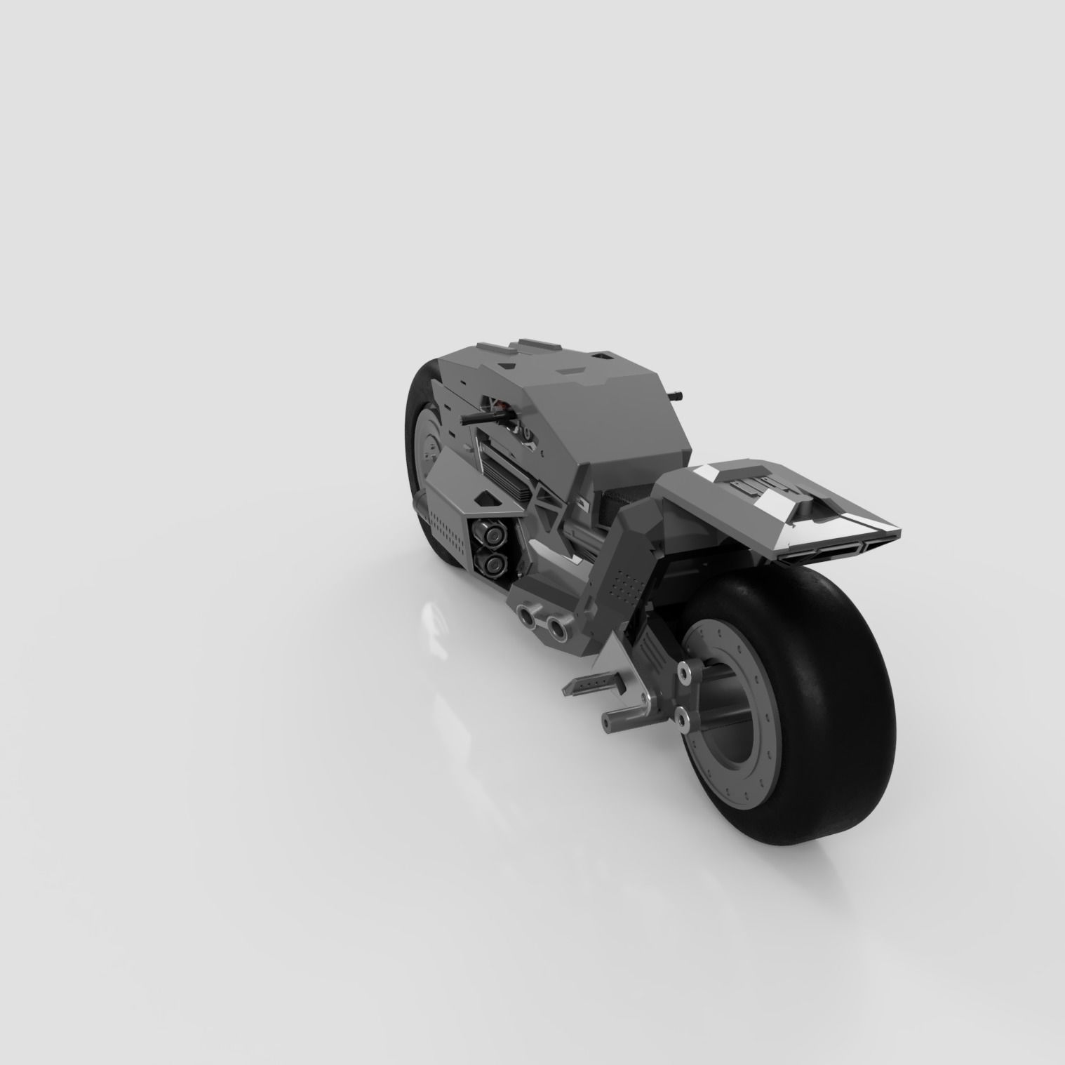 The BATBLADE 2022- Flash movie 3D print model_2