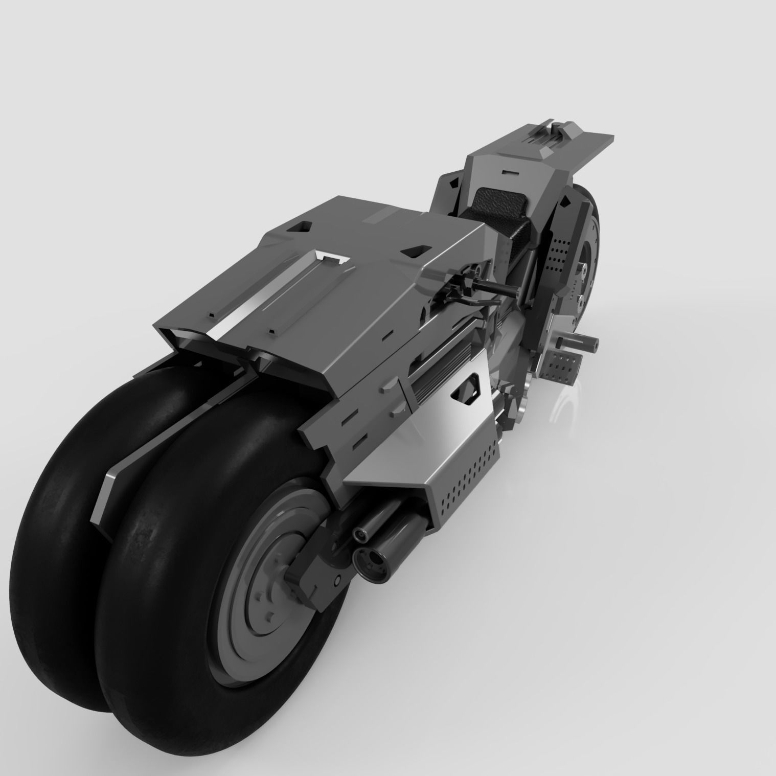 The BATBLADE 2022- Flash movie 3D print model_4