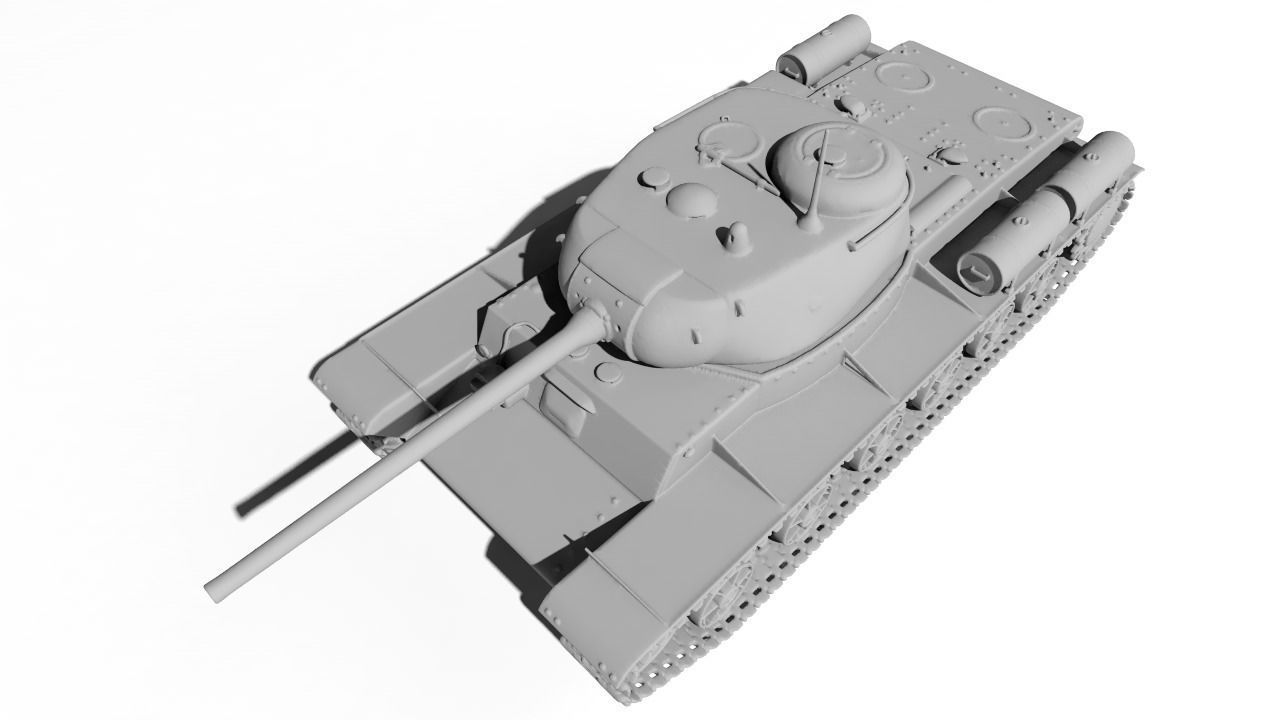 Tank KV-85 for 3D print 3D print model_6